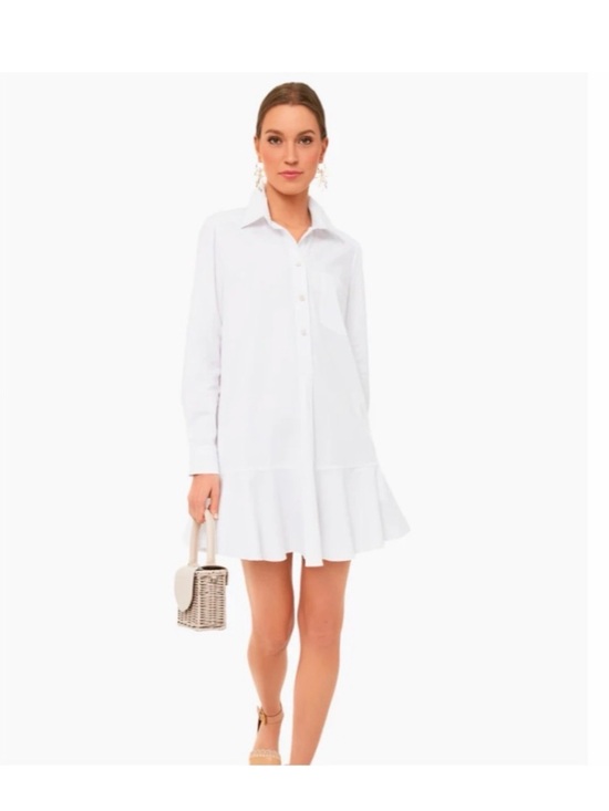 Tuckernuck Dresses & Skirts - TUCKERNUCK White Callahan Shirt Dress extra large
